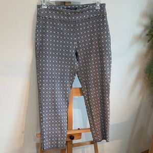 Zac & Rachel Black and White Patterned Pants